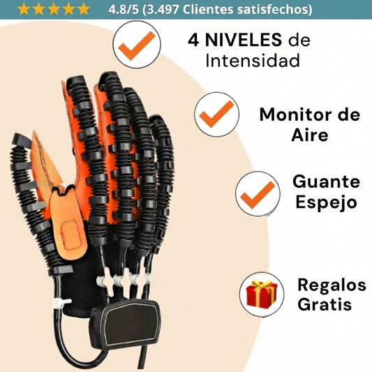 Guante de rehabilitación asistida