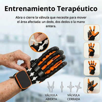 Guante de rehabilitación asistida