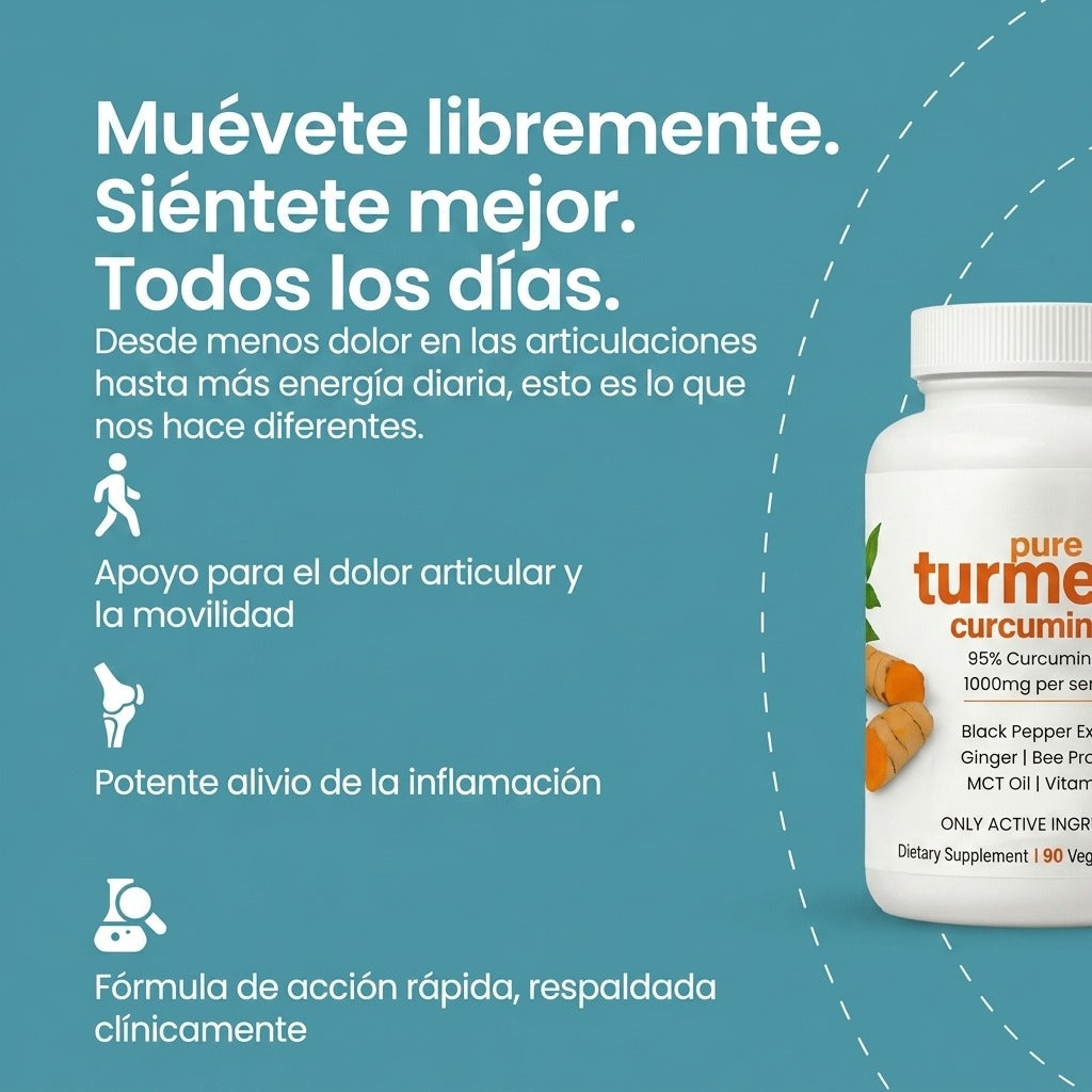 Cúrcuma para Articulaciones Más Cómodas