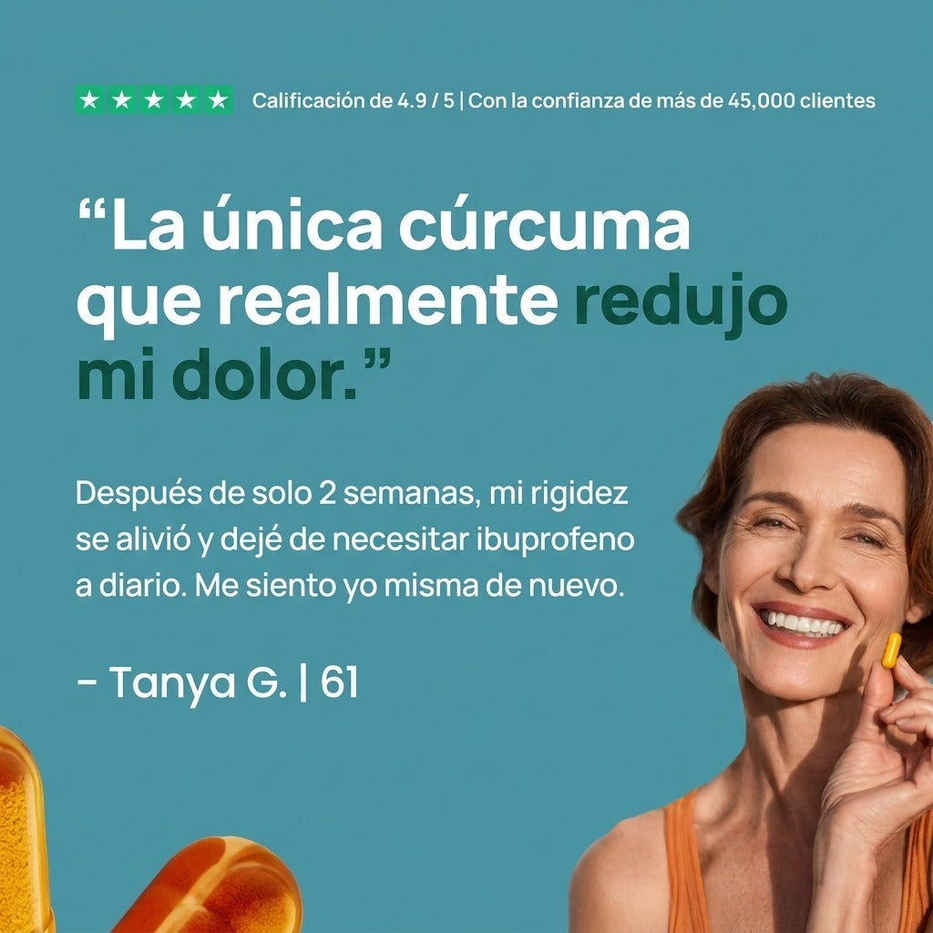 Cúrcuma para Articulaciones Más Cómodas