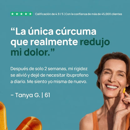 Cúrcuma para Articulaciones Más Cómodas