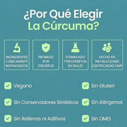 Cúrcuma para Articulaciones Más Cómodas